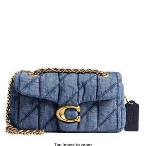 Coach Tabby 20 Quilted Denim